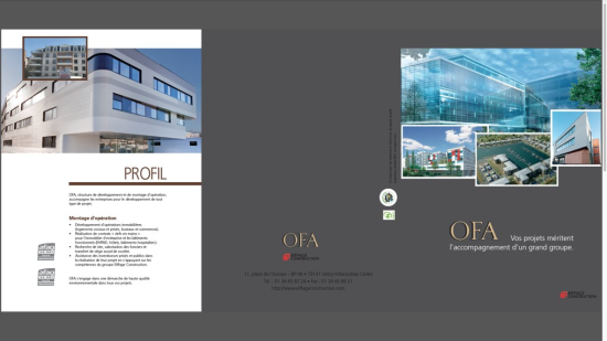 Projet plaquette Eiffage - recto